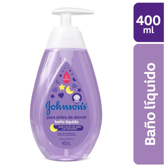 Baño Líquido Johnson & Johnson Baby Antes de Dormir 400ml