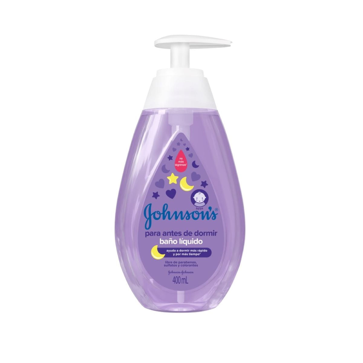 Baño Líquido Johnson & Johnson Baby Antes de Dormir 400ml