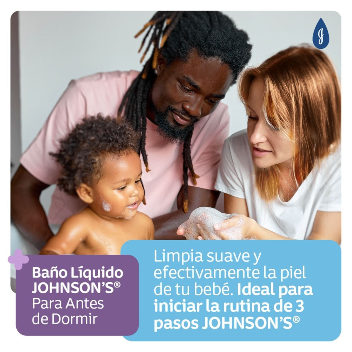 Baño Líquido Johnson & Johnson Baby Antes de Dormir 400ml