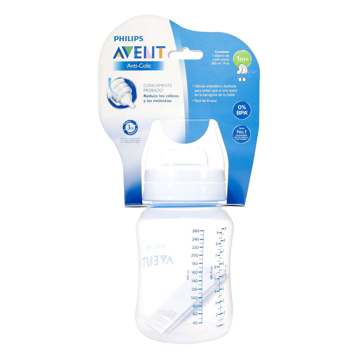 Tetero Avent Anticólico Collarín 9 Oz