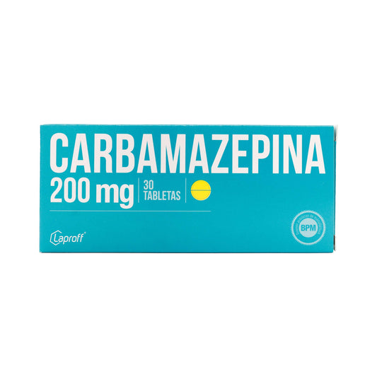 CARBAMAZEPINA 200 MG 30 TBS M(4380)