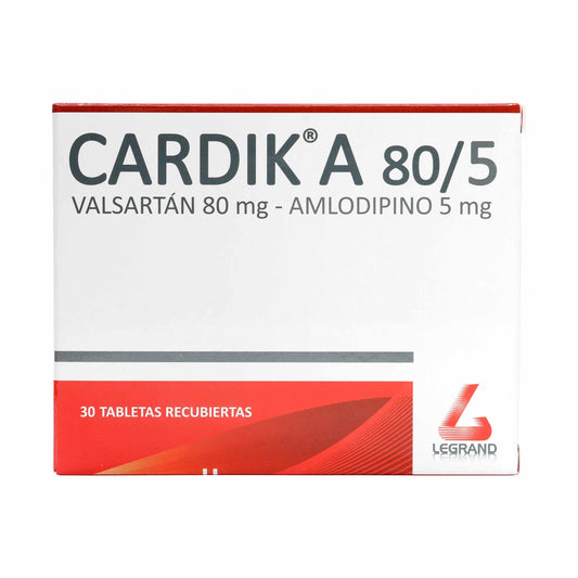 CARDIK A 80MG/5MG 30 TABS (P)27888