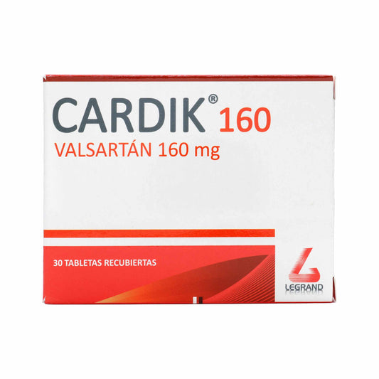Cardik 160 Miligramos 30 Tabletas