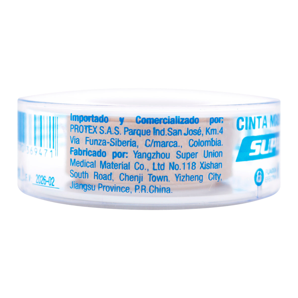 CINTA MICROPORE 1/2X5 YAR SUPREME