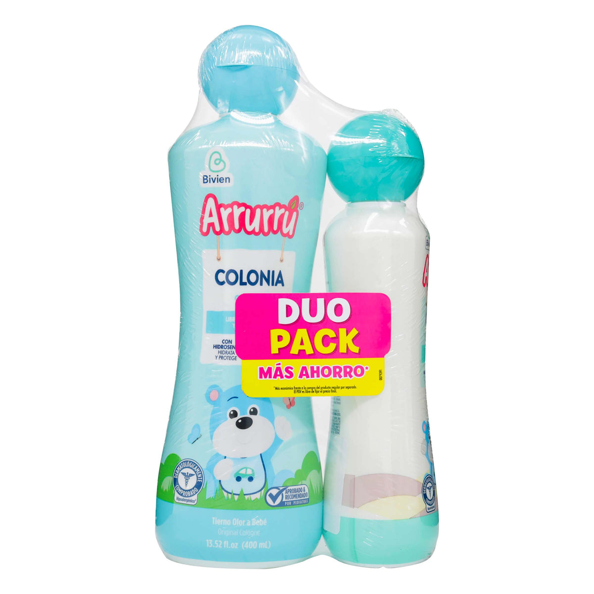 Colonia Arrurrú Natural Azul 400ml + Crema Humectante 220ml