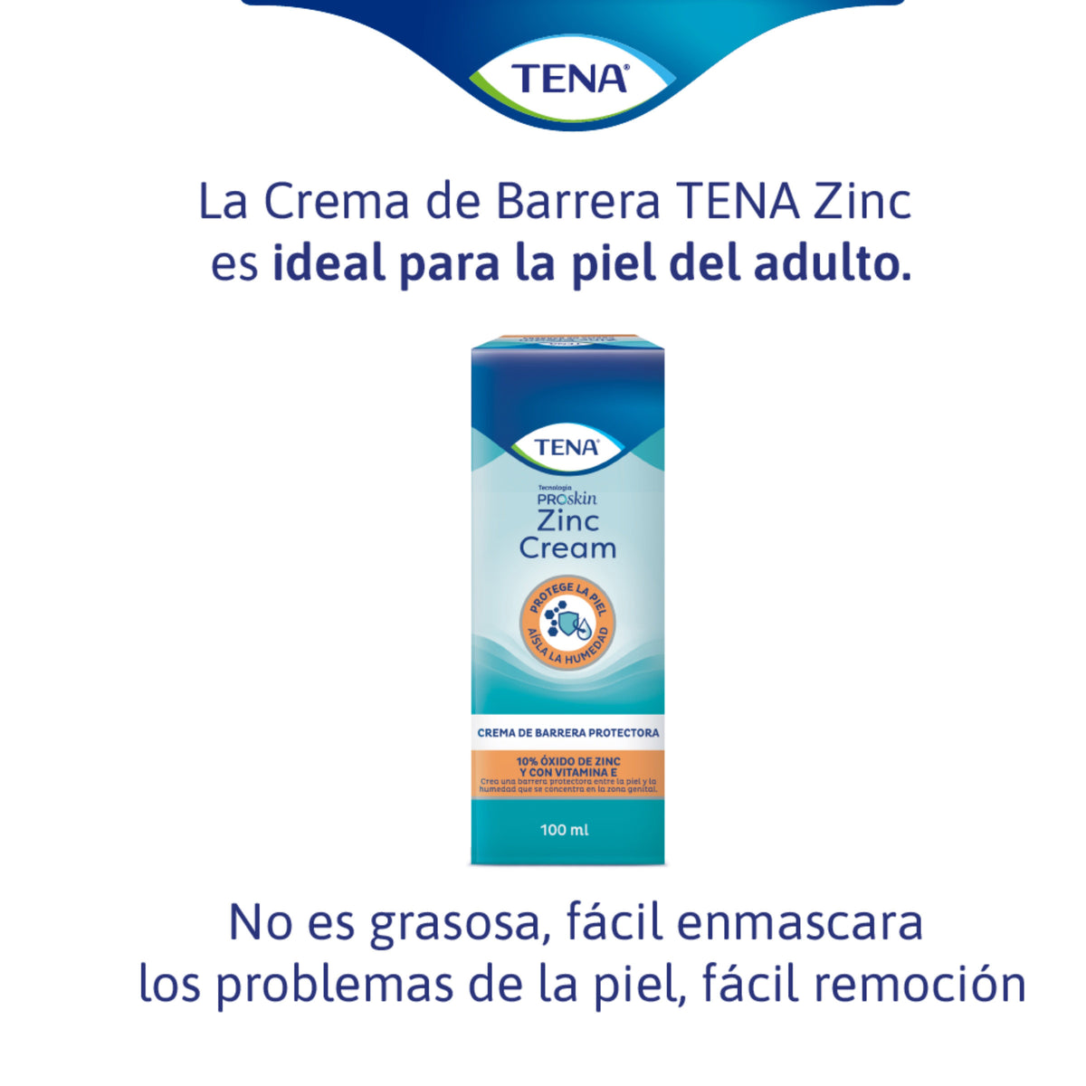 Tena Zinc Crema de Barrera 100 ml