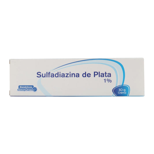 Sulfadiazina de Plata Crema por 30 Gramos