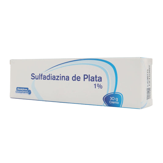 Sulfadiazina de Plata Crema por 30 Gramos