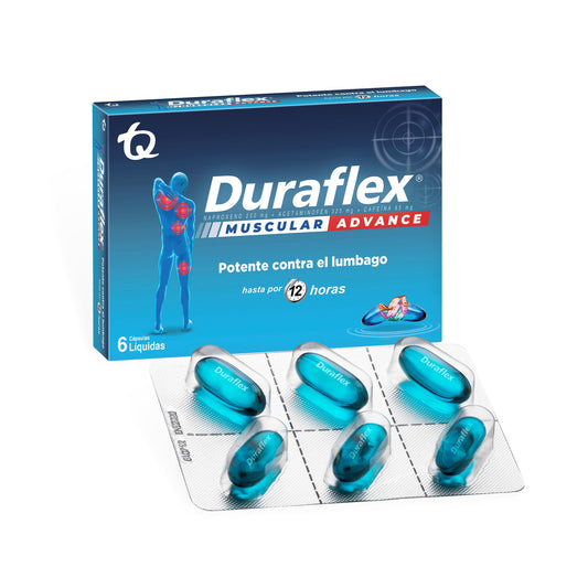 Durafex Espalda Forte 6 Cápsulas