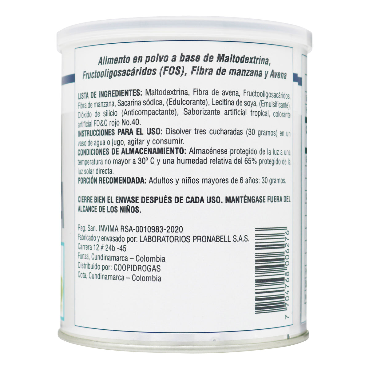 Fibra Natural Icom 400 gramos