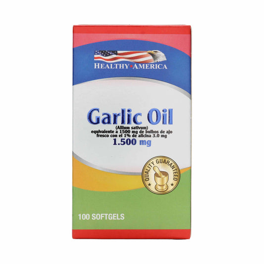 GARLIC 1500 MG 100 SOFTGELS IVA AJO