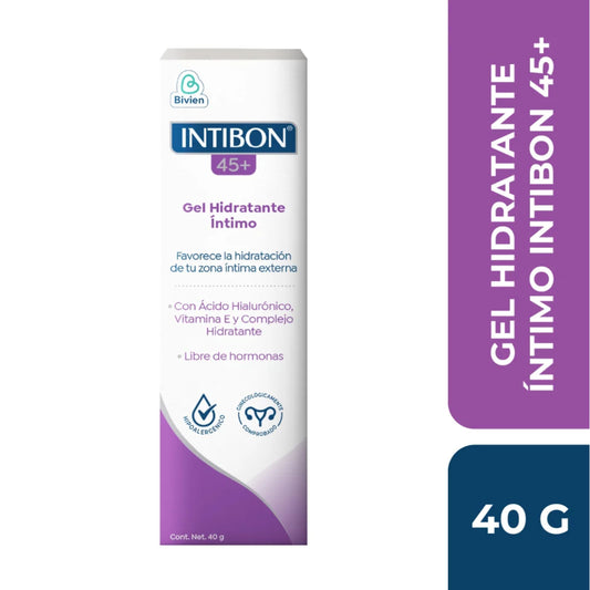 GEL HIDDRATANTE VAGINAL INTIBON 45+ 40GR
