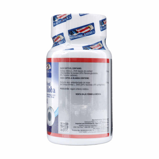 GINKGO BILOBA 60 MG 100 SOFTGELS