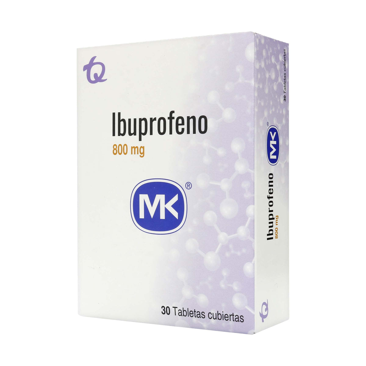 Ibuprofeno 800 Miligramos 30 Tabletas MK