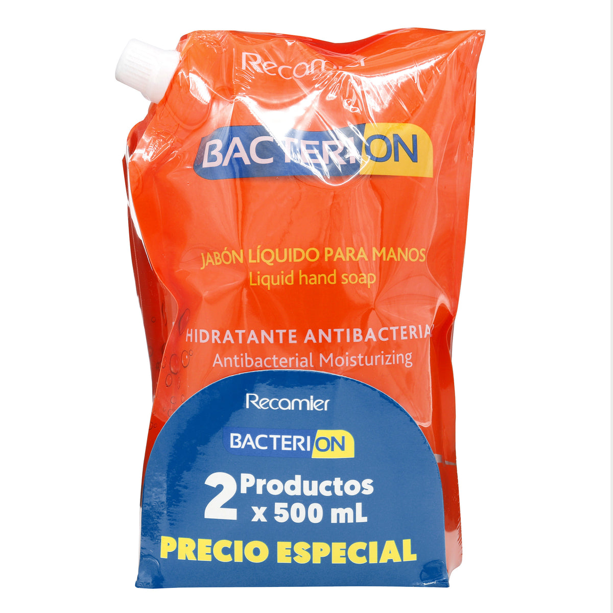 2 JAB.BACTERION DOY P.ANTIB.500ML 25%DTO
