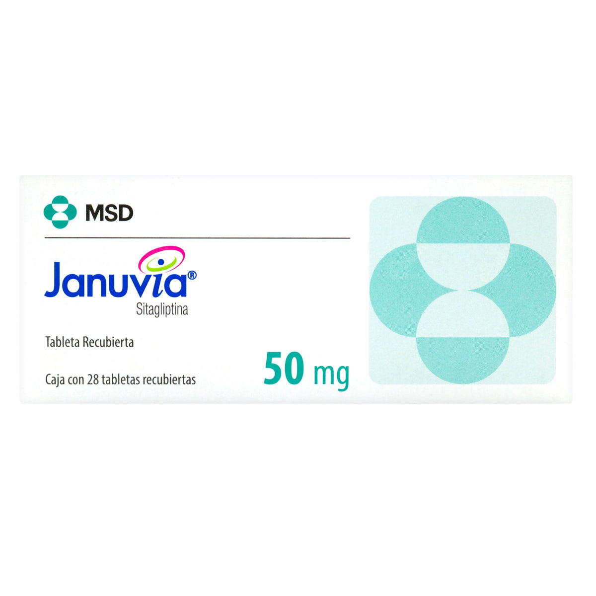 Januvia 50 mg 28 Tabletas