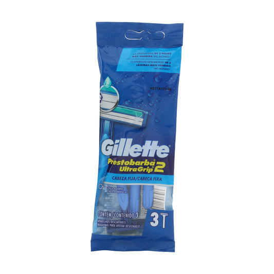 PREST GILLETTE ULTRAGRIP2 CAB FIJA 3 UND