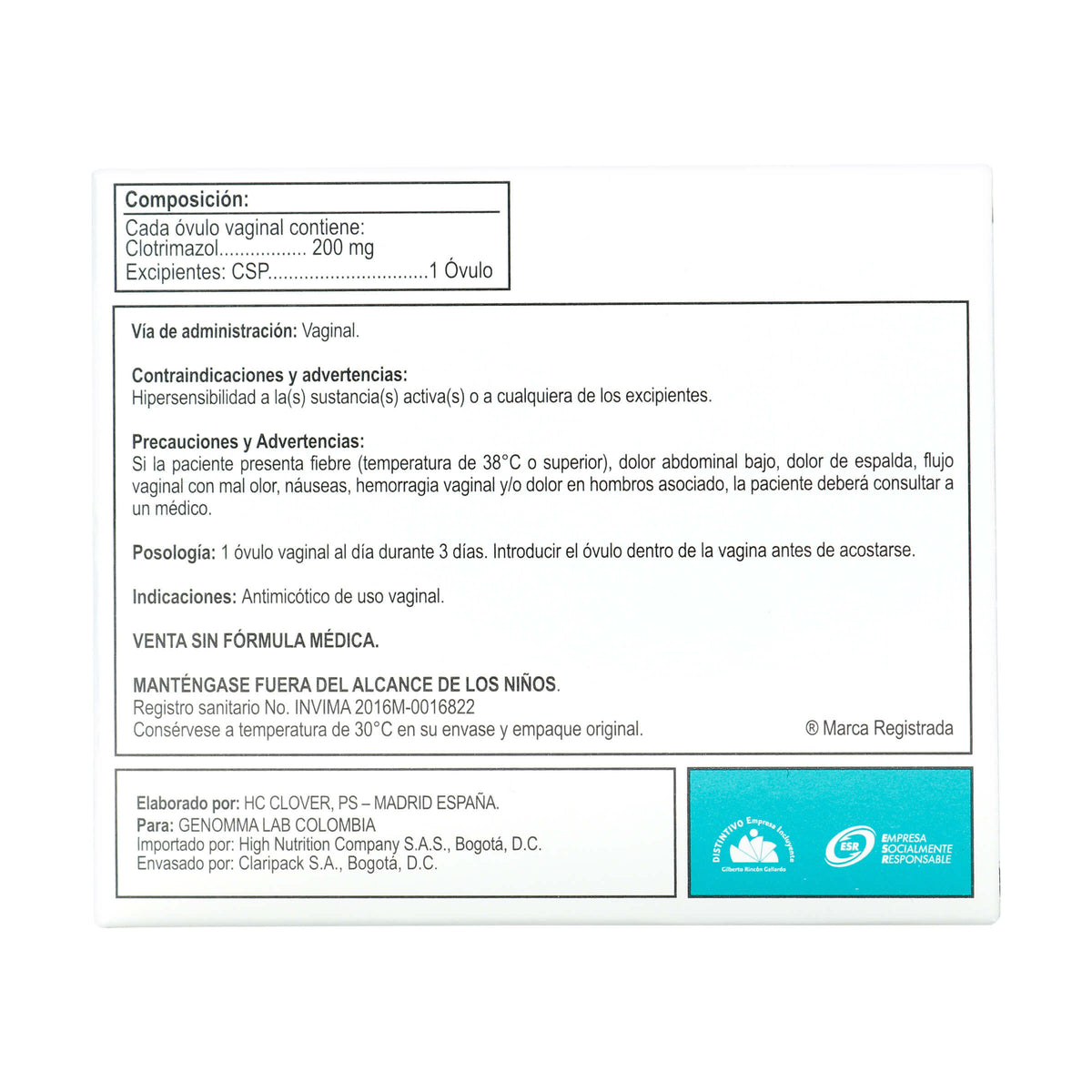 LOMECAN V 200MG 3 OVU.VAGINALES P.E.(SF)
