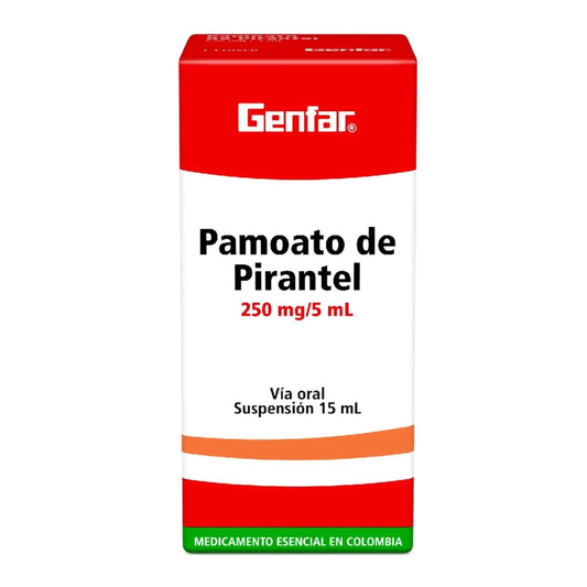PAMOATO PIRANTEL SUSPENSION 15ML GF