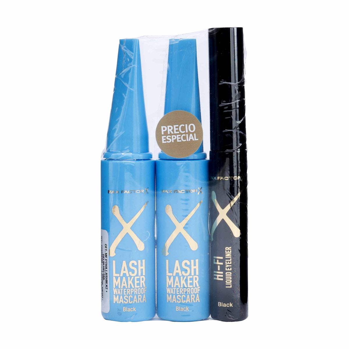 2 Pestañinas Lash Maker Negra + Delineador Negro Pack Especial