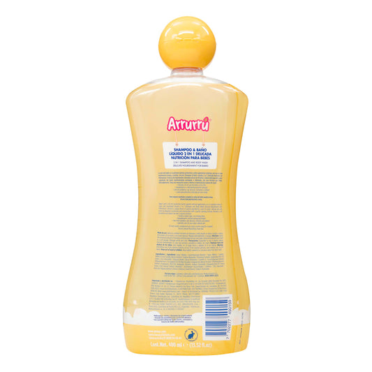 CHA.Y BANO ARRURRU NAT.2EN1 AVENA 400 ML