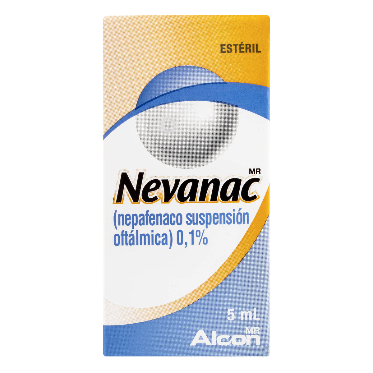 Nevanac 0.1% Solución Oftálmica 5 Mililitros