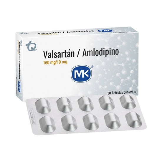 VALSARTAN AMLODIPINO 160/10 MG 30 TBS