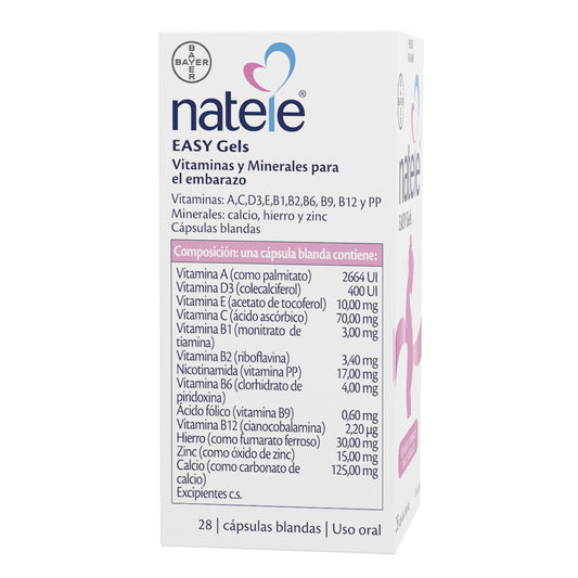 NATELE EASY GEL 28 CAPSULAS