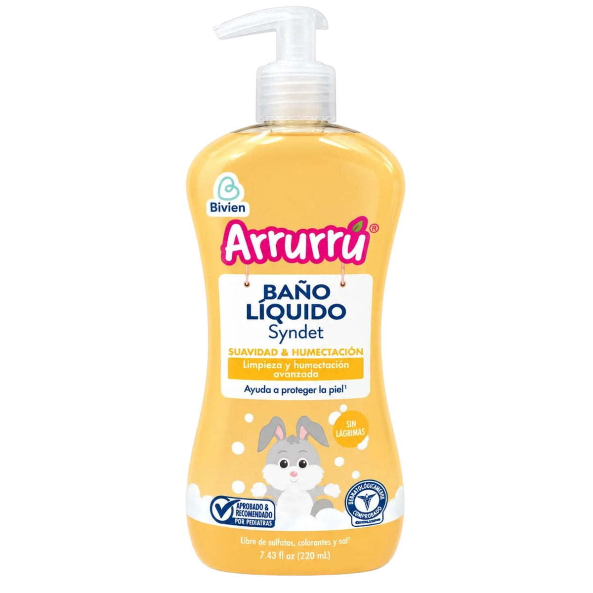 Bano Liq Arrurru Syndet Amarillo 220 ML