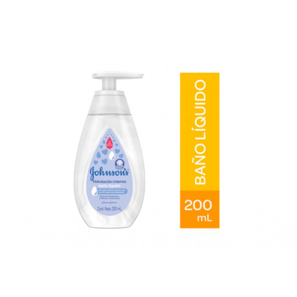 Baño Líquido Johnson's Baby Hidratación Intensa 200 ML