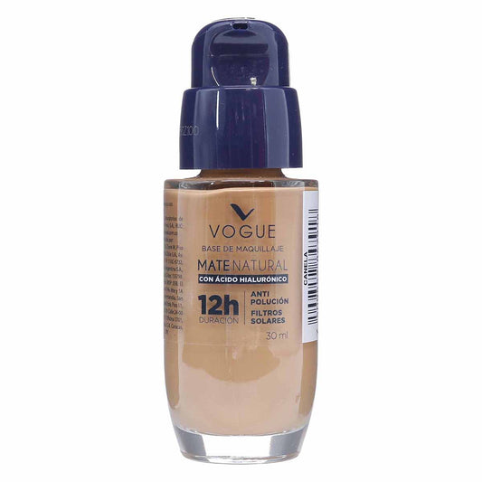 Base Vogue Mate Natural Canela 30ML