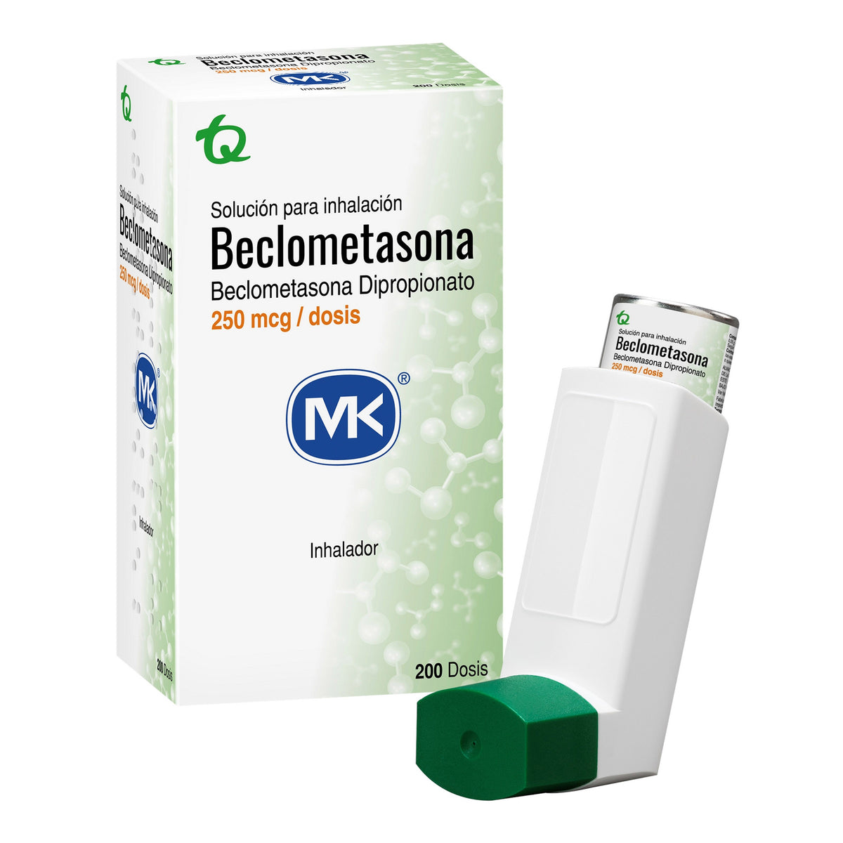 Beclometasona Dipro.250 MCG 200 Dosis Mk
