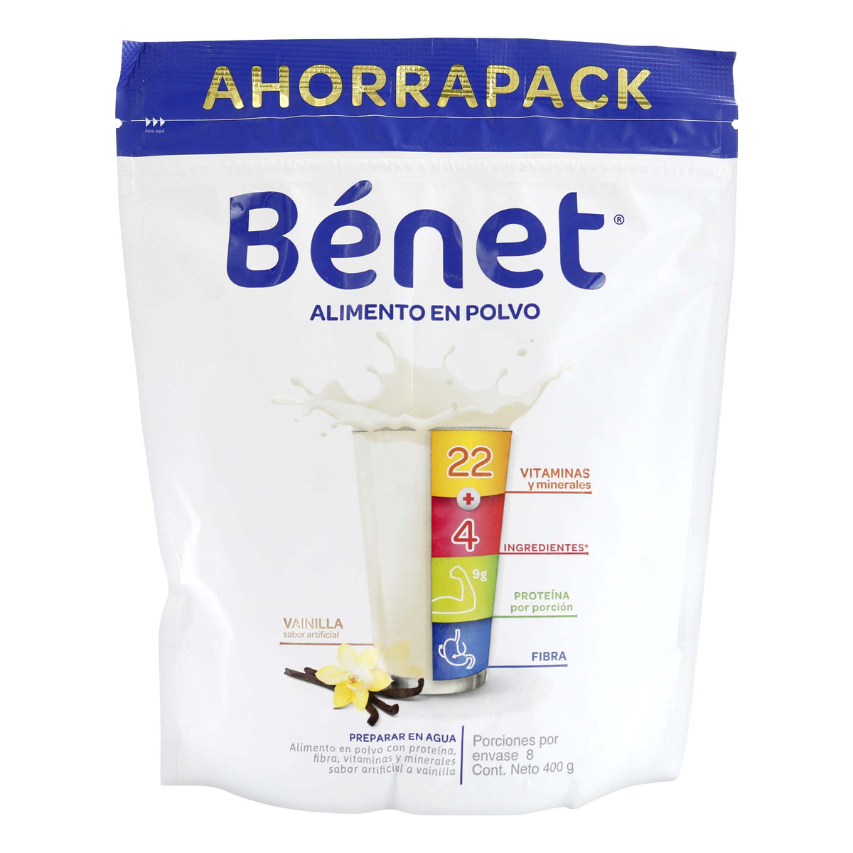 Benet Vainilla Doypack 400 Grs