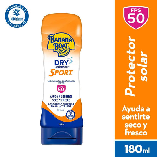 Bloq.banana Dry Balanc Sport Spf50 180ML