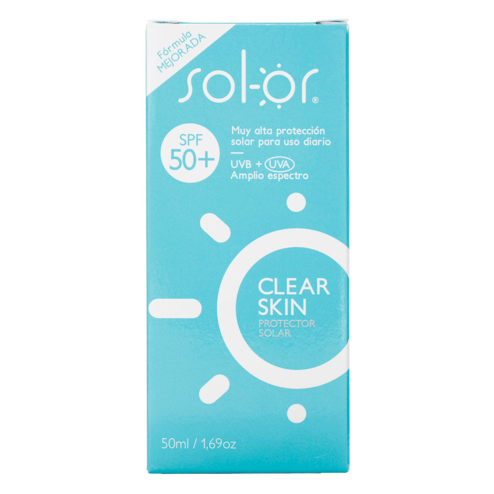 Bloq SOL-Or Clear Skin Fco 50 ML