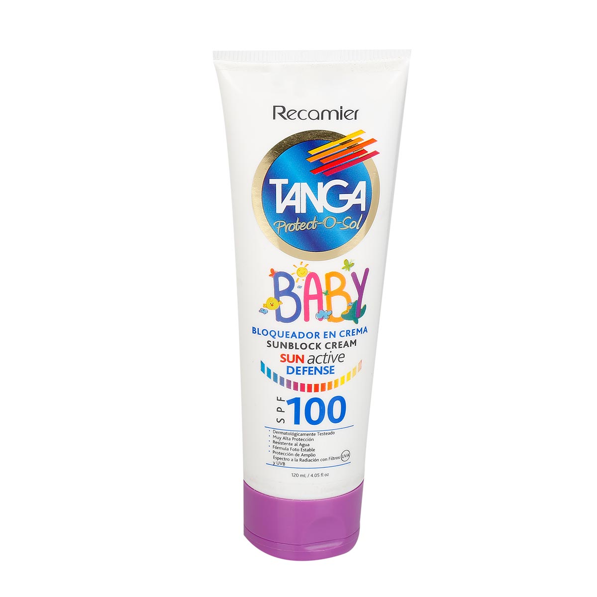 Bloqueador Tanga Fps 100 Baby 120 Mililitros