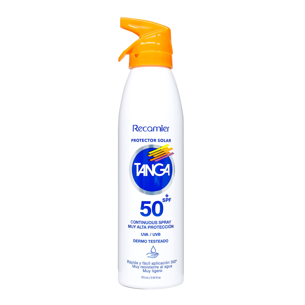 Bloqueador Tanga Spf50 Spray Continuous 175 Mililitros