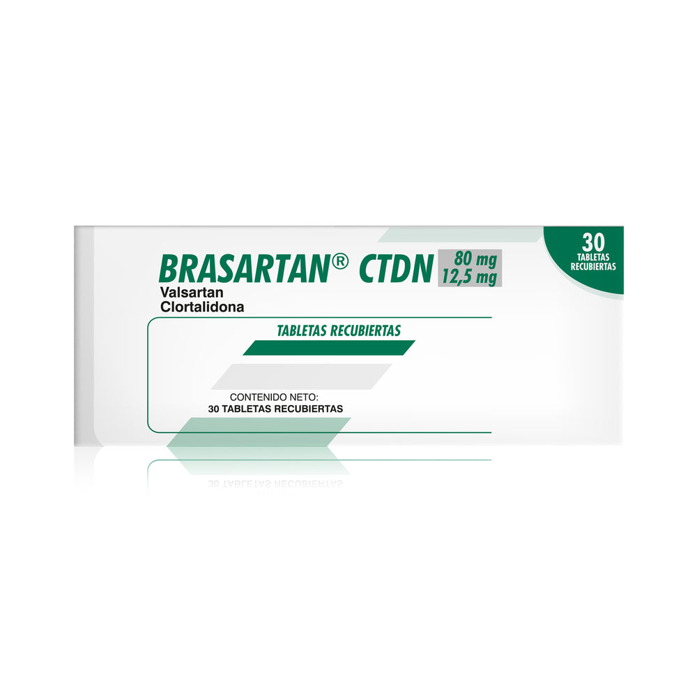 Brasartan Ctdn 80/12.5MG 30 Tbs