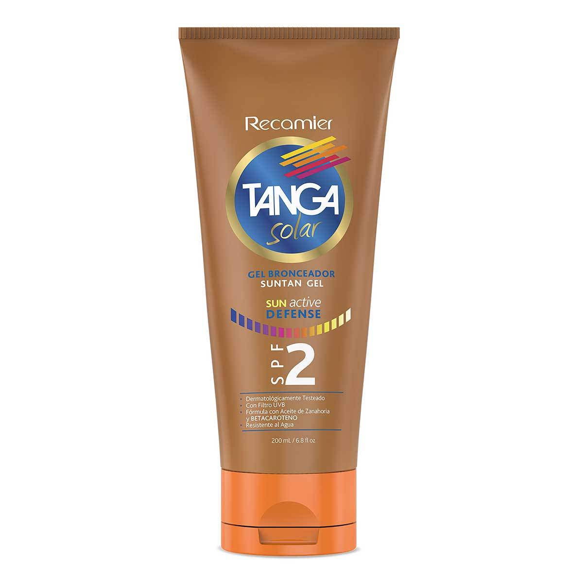 Bronceador Tanga Gel Fps 2 200 Mililitros
