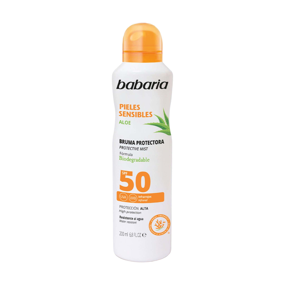 Bruma Babaria Prot.piel Sen. Spf50 200ML