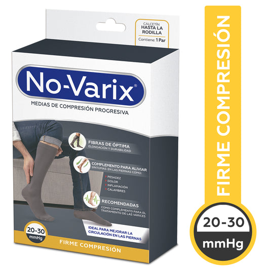 Calc.novarix Hombre 20-30Mmhg Azul T.m