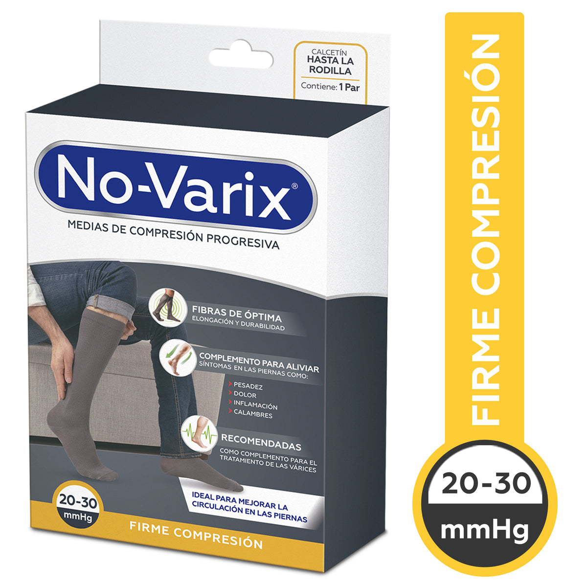 Calc.novarix Negro Hombre 20-30Mmhg T.m