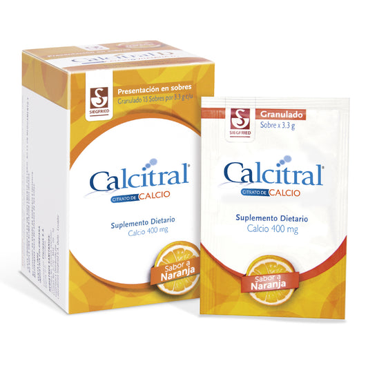 Calcitral 400 MG 15 Sbs N