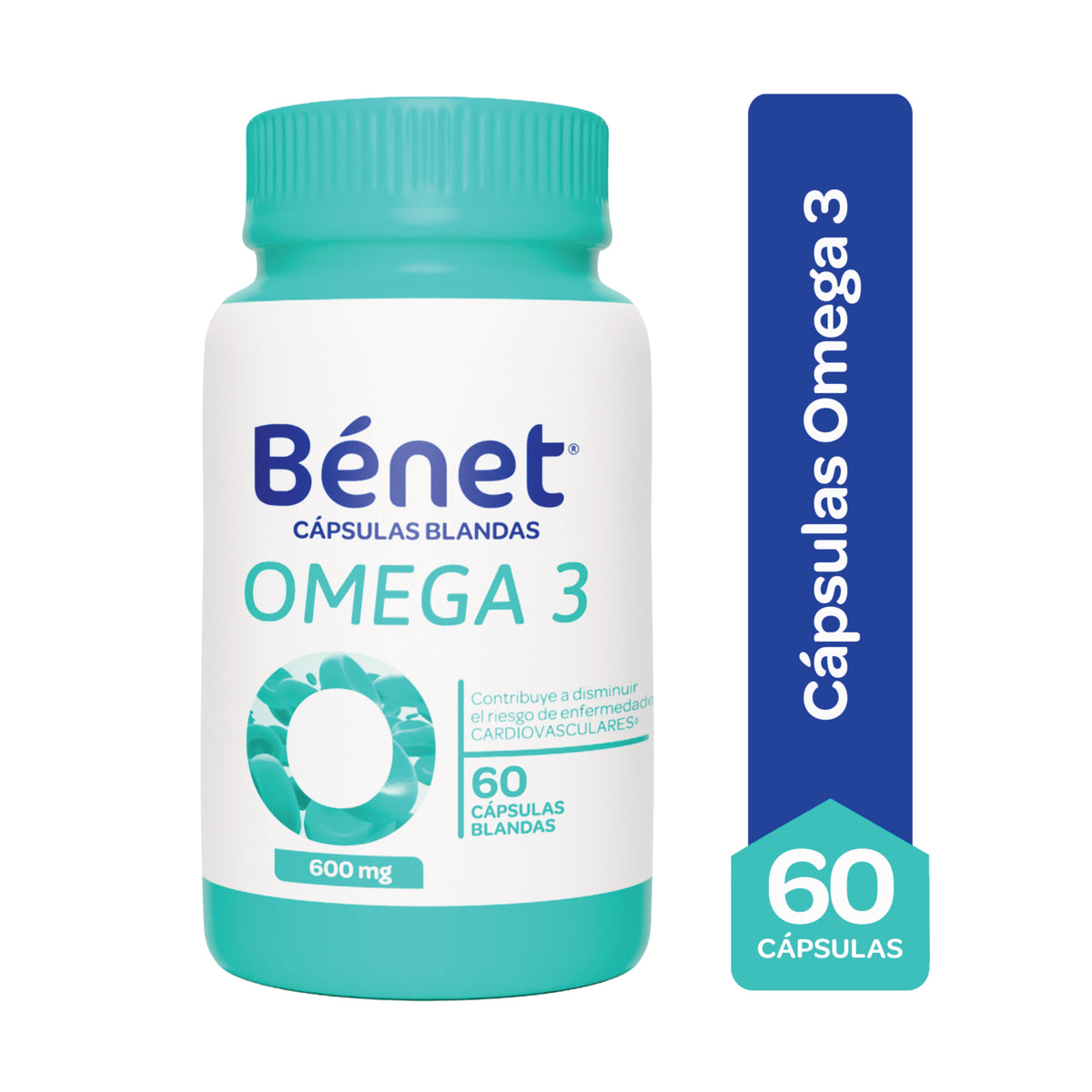 Capsulas Benet Omega 3 60 Unds
