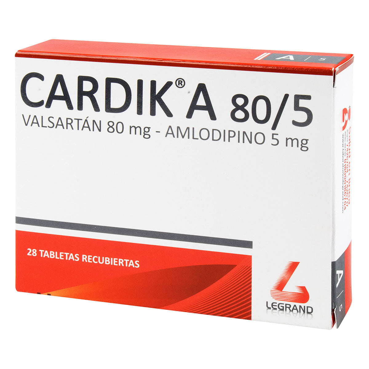 Cardik A 80/5 Miligramos 28 Tabletas