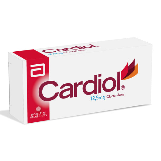 Cardiol 12.5 MG 30 Tabletas Ag