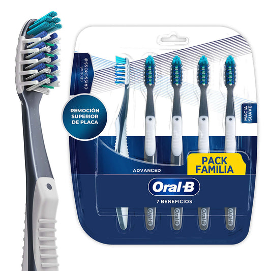 Cepillo Oral-B Pro Salud 7 Beneficios 5 Unidades