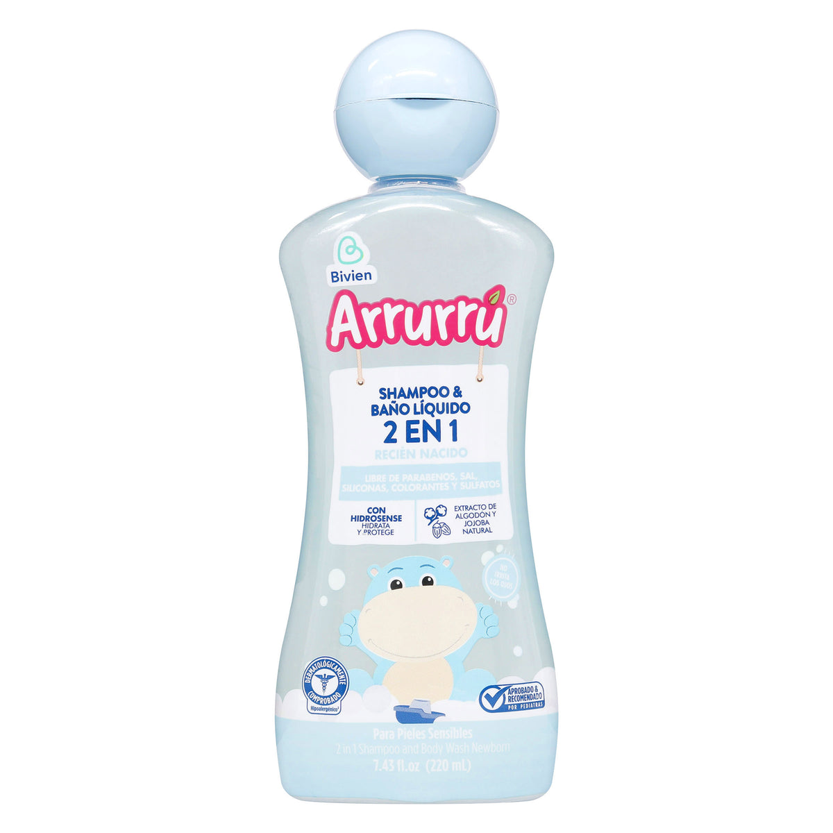 Cha.y Bano 2En1 Arrurru Rec.nacido 220ML