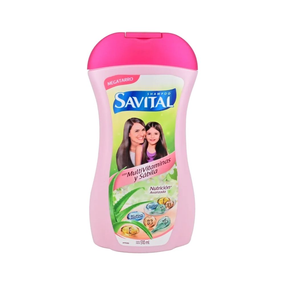Champú Savital Multivitaminas 550 Mililitros