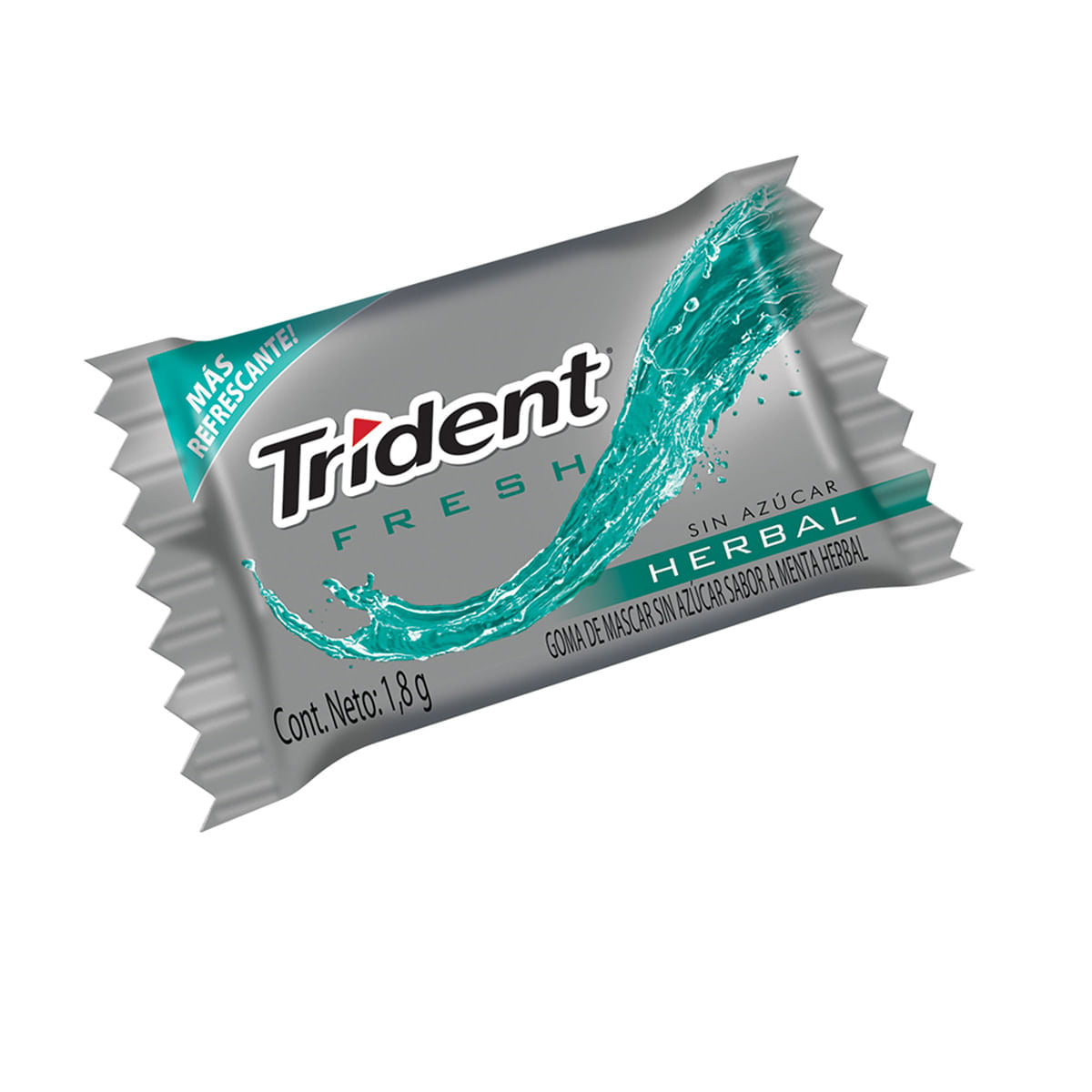 Chicle Trident Fresh Herbal 60 Unidades